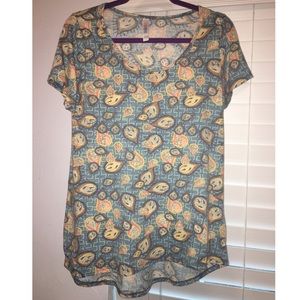 LulaRoe Classic T in Funky Print